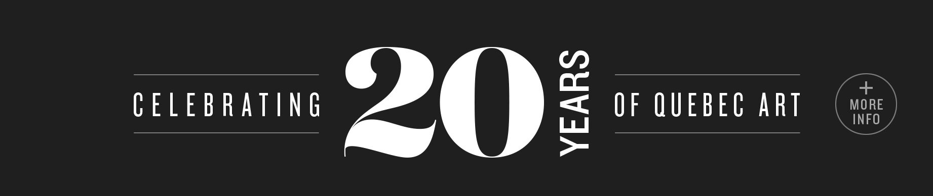 Celebrating 20 years of Quebec art