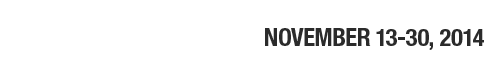 FUSION, Ognian Zekoff, November 13-30, 2014. In the Cooperage Space